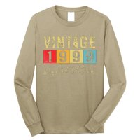 Vintage 1999 Limited Edition Made In 1999 24th Birthday Gift Long Sleeve Shirt