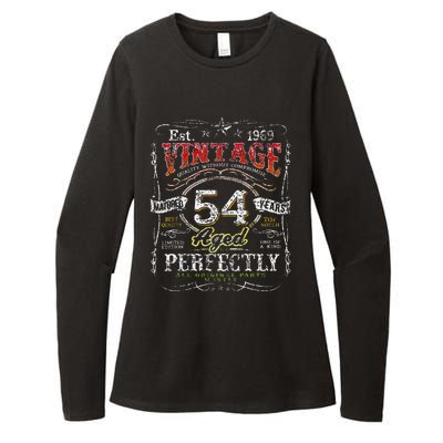 Vintage 1969 Limited Edition 54 Year Old 54th Birthdays Womens CVC Long Sleeve Shirt