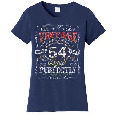 Vintage 1969 Limited Edition 54 Year Old 54th Birthdays Women's T-Shirt