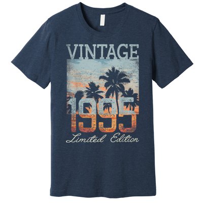 Vintage 1995 Limited Edition 28th Birthday 28 Year Old Gifts Premium T-Shirt