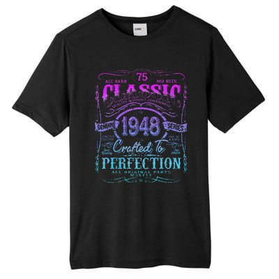 Vintage 1948 Limited Edition 75 Year Old 75th Birthday Tall Fusion ChromaSoft Performance T-Shirt