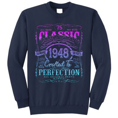 Vintage 1948 Limited Edition 75 Year Old 75th Birthday Sweatshirt