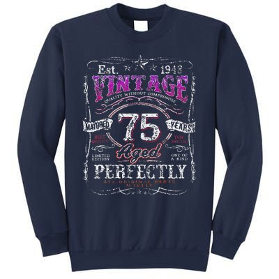 Vintage 1948 Limited Edition 75 Year Old 75th Birthdays Sweatshirt