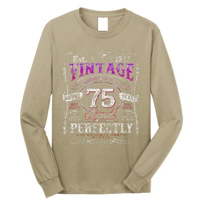 Vintage 1948 Limited Edition 75 Year Old 75th Birthdays Long Sleeve Shirt