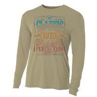 Vintage 1976 Limited Edition 47 Year Old 47th Birthday Cooling Performance Long Sleeve Crew