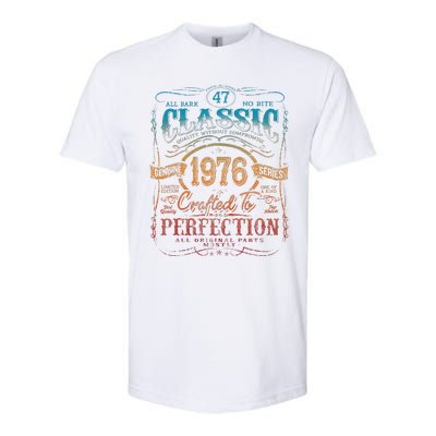 Vintage 1976 Limited Edition 47 Year Old 47th Birthday Softstyle® CVC T-Shirt