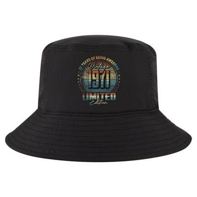 Vintage 1971 Limited Edition 52 Year Old 52nd Birthday Cool Comfort Performance Bucket Hat