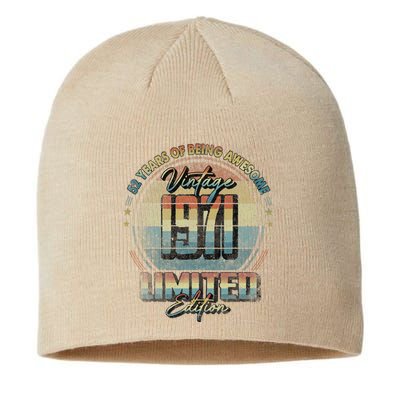 Vintage 1971 Limited Edition 52 Year Old 52nd Birthday Sustainable Beanie