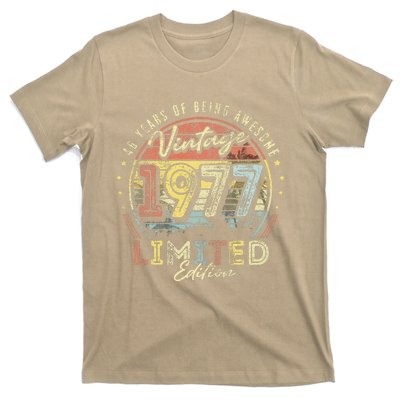 Vintage 1977 Limited Edition 46 Years Old 46th Birthday T-Shirt