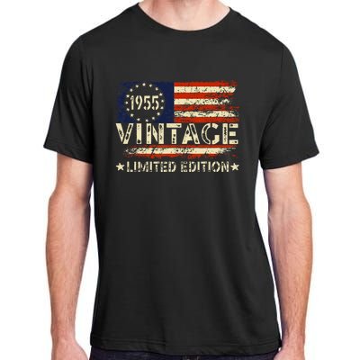 Vintage 1955 Limited Edition 68 Year Old Gifts 68th Birthday Adult ChromaSoft Performance T-Shirt