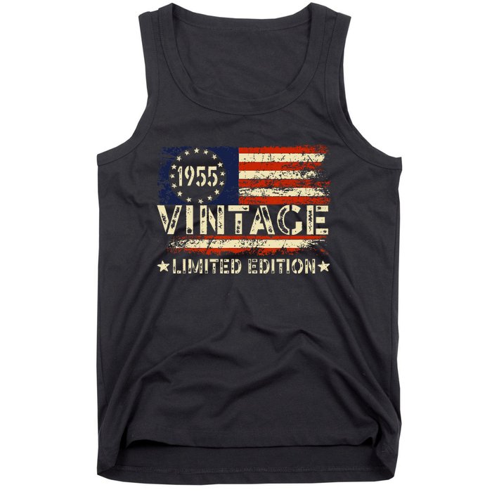 Vintage 1955 Limited Edition 68 Year Old Gifts 68th Birthday Tank Top