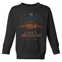 Vintage 1964 Limited Edition 60 Year Old 60th Birthday Toddler Sweatshirt