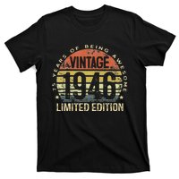 Vintage 1946 Limited Edition 77 Year Old Gifts 77th Birthday T-Shirt