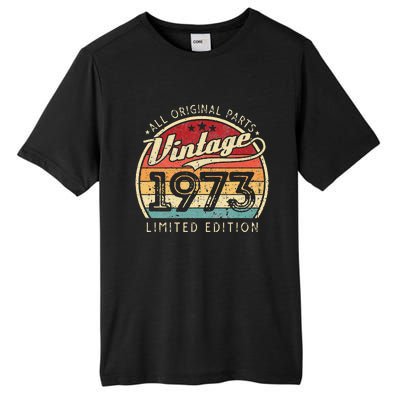 Vintage 1973 Limited Edition 49 Years Old 49th Birthday Tall Fusion ChromaSoft Performance T-Shirt