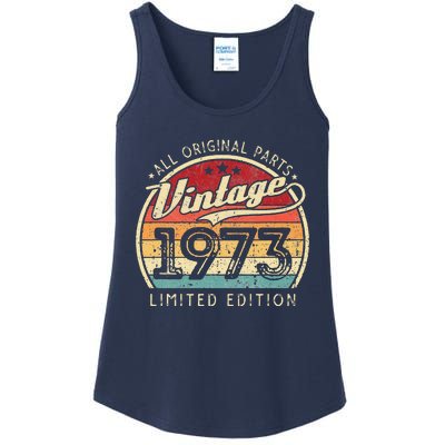 Vintage 1973 Limited Edition 49 Years Old 49th Birthday Ladies Essential Tank