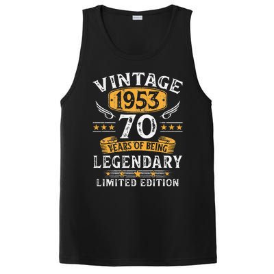 Vintage 1953 Limited Edition 70 Year Old Birthday Gifts PosiCharge Competitor Tank