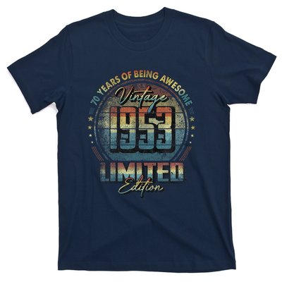 Vintage 1953 Limited Edition 70 Year Old 70th Birthday T-Shirt