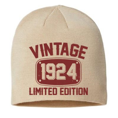 Vintage 1924 Limited Edition 100th Birthday Sustainable Beanie