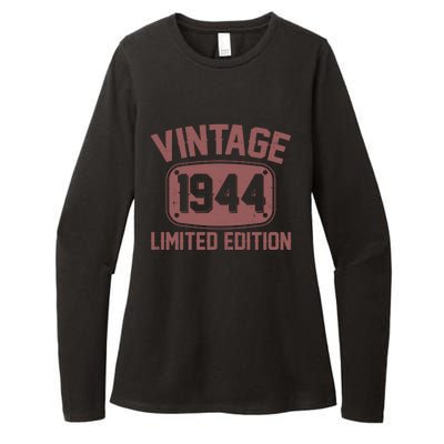 Vintage 1944 Limited Edition 80th Birthday Womens CVC Long Sleeve Shirt