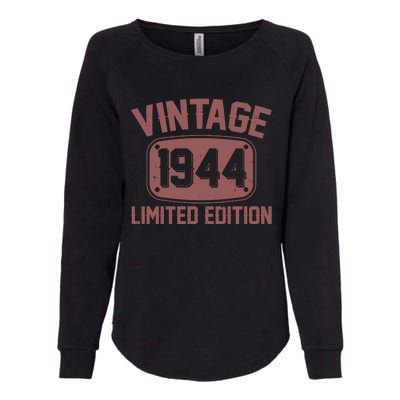 Vintage 1944 Limited Edition 80th Birthday Womens California Wash Sweatshirt