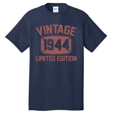 Vintage 1944 Limited Edition 80th Birthday Tall T-Shirt