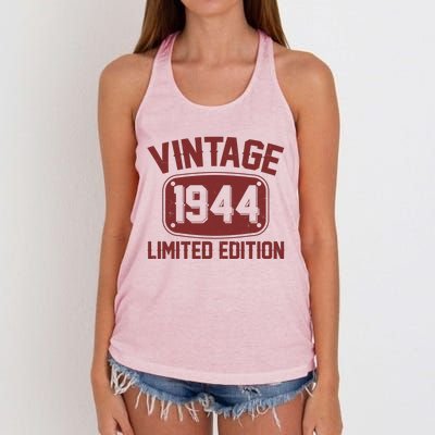 Vintage 1944 Limited Edition 80th Birthday Women's Knotted Racerback Tank