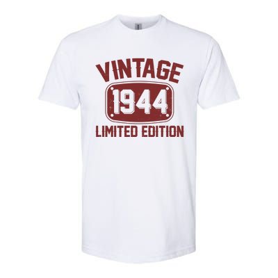 Vintage 1944 Limited Edition 80th Birthday Softstyle CVC T-Shirt