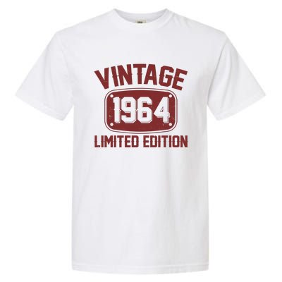 Vintage 1964 Limited Edition 60th Birthday Garment-Dyed Heavyweight T-Shirt