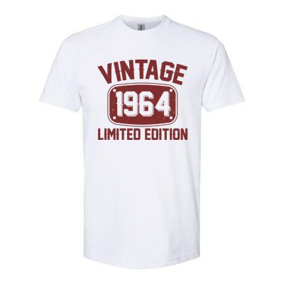 Vintage 1964 Limited Edition 60th Birthday Softstyle CVC T-Shirt