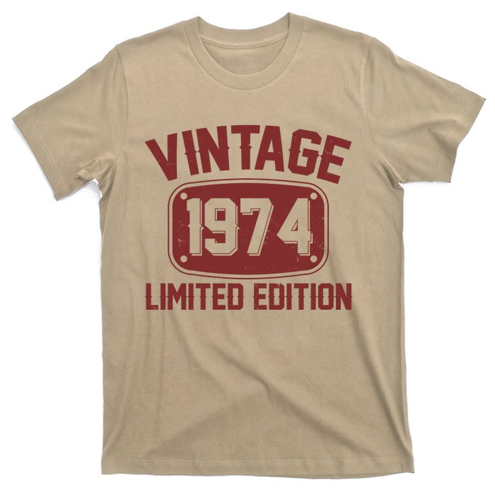 Vintage 1974 Limited Edition 50th Birthday T-Shirt