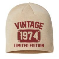 Vintage 1974 Limited Edition 50th Birthday Sustainable Beanie