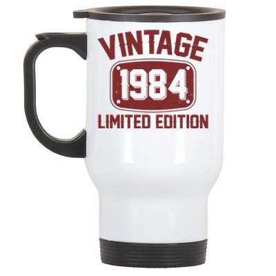 Vintage 1984 Limited Edition 40th Birthday Stainless Steel Travel Mug