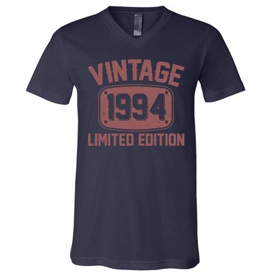 Vintage 1994 Limited Edition 30th Birthday V-Neck T-Shirt