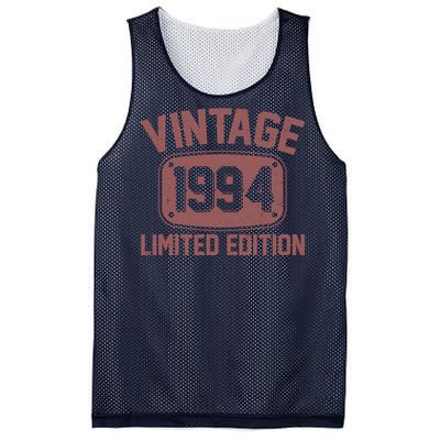 Vintage 1994 Limited Edition 30th Birthday Mesh Reversible Basketball Jersey Tank