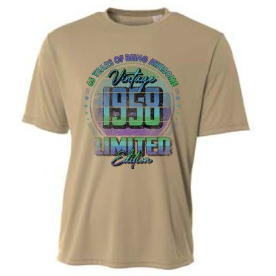 Vintage 1958 Limited Edition 65 Year Old 65th Birthday Cooling Performance Crew T-Shirt