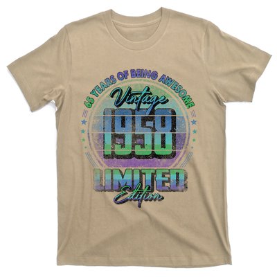 Vintage 1958 Limited Edition 65 Year Old 65th Birthday T-Shirt