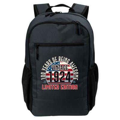 100th Birthday 1924 Limited Edition 100 Years Of Being Awesome Backpack