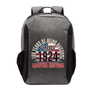 100th Birthday 1924 Limited Edition 100 Years Of Being Awesome Vector Backpack