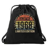 Vintage 1968 Limited Edition 55 Year Old Gifts 55th Birthday Drawstring Bag