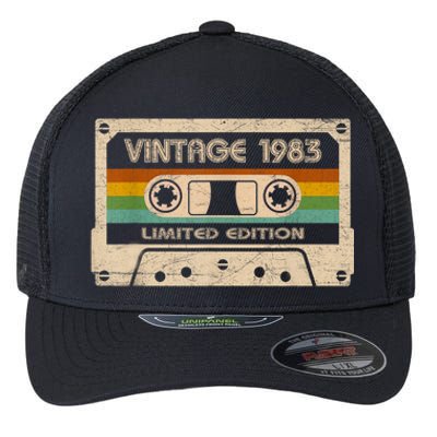 Vintage 1983 Limited Edition 40 Year Old Gifts 40th Birthday Flexfit Unipanel Trucker Cap