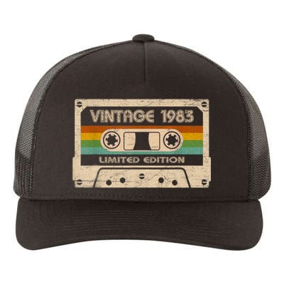 Vintage 1983 Limited Edition 40 Year Old Gifts 40th Birthday Yupoong Adult 5-Panel Trucker Hat