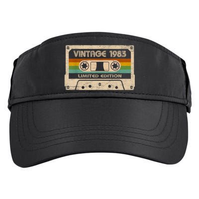 Vintage 1983 Limited Edition 40 Year Old Gifts 40th Birthday Adult Drive Performance Visor