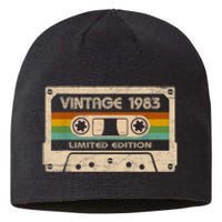 Vintage 1983 Limited Edition 40 Year Old Gifts 40th Birthday Sustainable Beanie