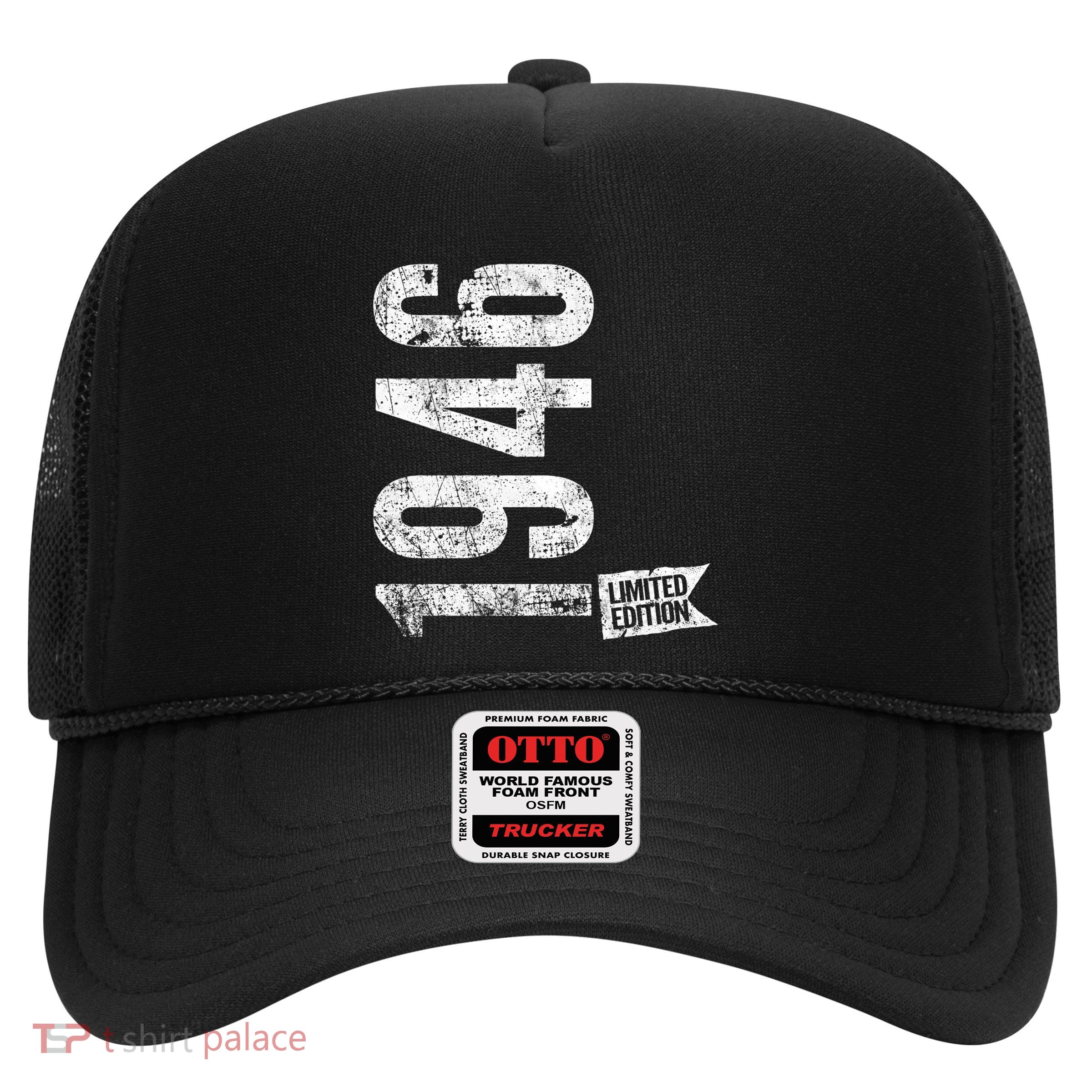 Vintage 1946 Limited Edition 79 Years Old 79th Retro Bday Cute Gift Trucker Hat