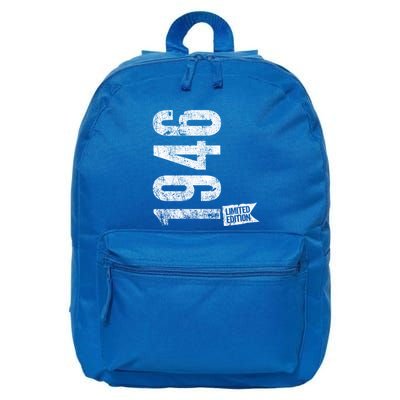 Vintage 1946 Limited Edition 79 Years Old 79th Retro Bday Cute Gift 16 in Basic Backpack