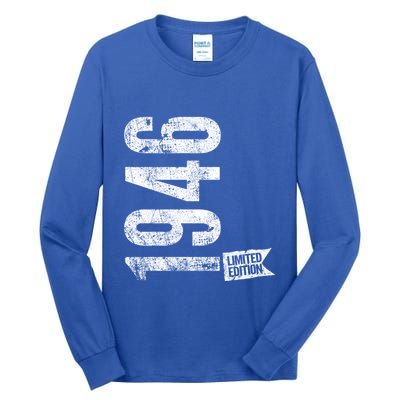 Vintage 1946 Limited Edition 79 Years Old 79th Retro Bday Cute Gift Tall Long Sleeve T-Shirt