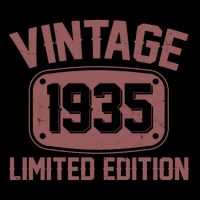 Vintage 1935 Limited Edition 90th Birthday Performance Shirt