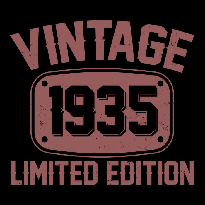 Vintage 1935 Limited Edition 90th Birthday Performance Shirt