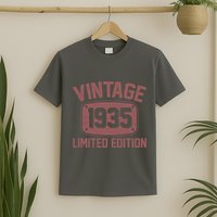 Vintage 1935 Limited Edition 90th Birthday T-Shirt