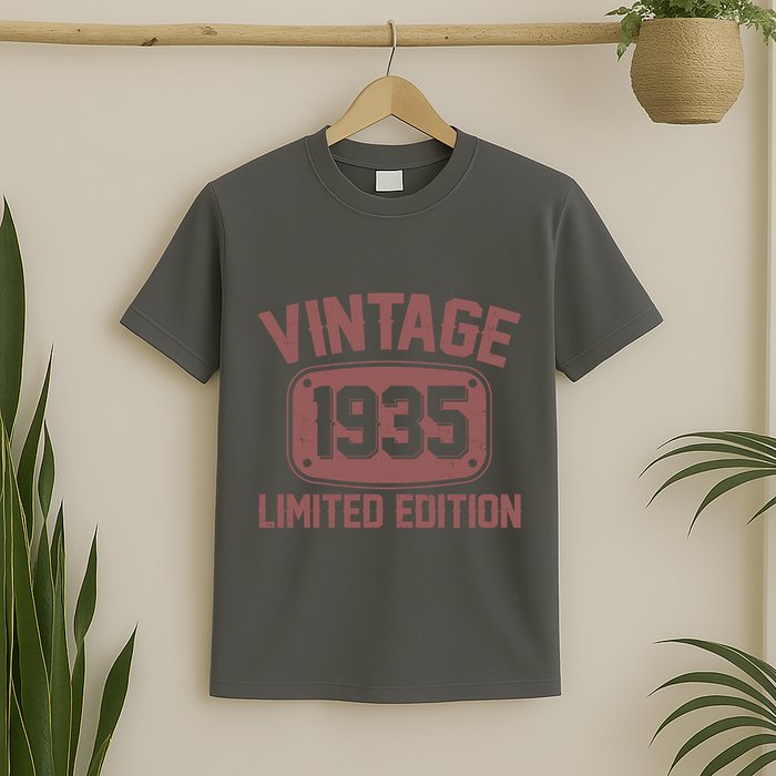 Vintage 1935 Limited Edition 90th Birthday T-Shirt